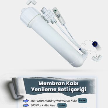 Alternative view of Membran Yenileme Kiti - Membran Kabı, Atık Kısıcı, Çek Valf, Shut Off Valfi Hazır Set
