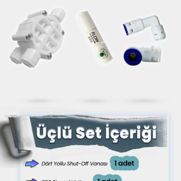 Alternative view of Su Arıtma Cihazı İçin Yenileme Kiti (Flow - Shut Off - Quick Check Valve)