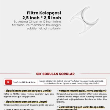 Alternative view of FiltreTutucu Kelepçe 2,5 inch * 2,5 inch