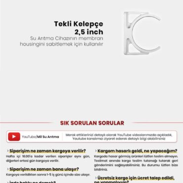 Alternative view of FiltreTutucu Kelepçe 2,5 inch