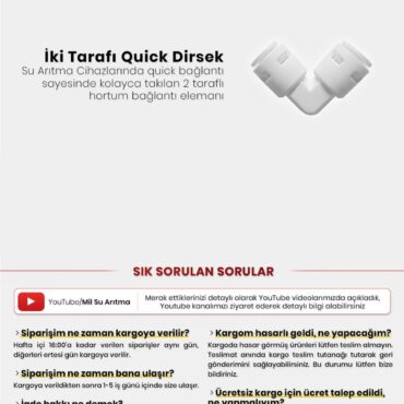 Alternative view of İki Tarafı Quick Dirsek (L Uzatma Dirsek)