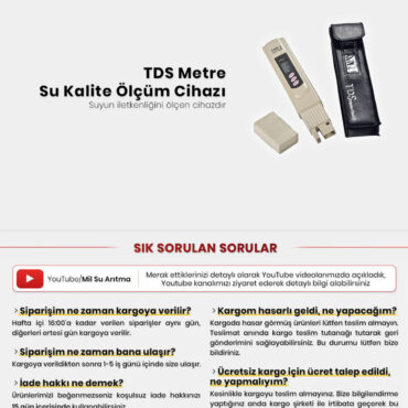 Alternative view of TDS Metre Su Kalite Ölçüm Cihazı