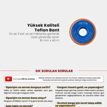 Alternative view of Teflon Bant