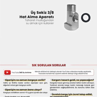 Alternative view of 3/8 Hat Alma Aparatı (Klasik Metal)