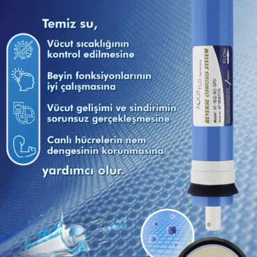 Alternative view of Milsu Kapalı Kasa 6lı PH Alkali Filtreli 14 Aşama Filtre Seti