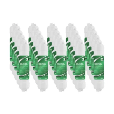 Su Arıtma Cihazları İçin 25 Adet 12" Mikro İnline GAC UDF Filtre