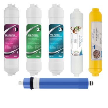 Kapalı Kasa Su Arıtma Cihazı Membranlı 6lı Filtre Seti (MKR)