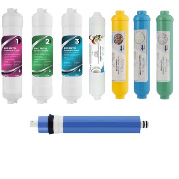 Kapalı Kasa Su Arıtma Cihazı 8li Filtresi Standart Membran Set (MKR)