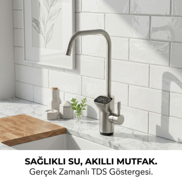 Alternative view of Akıllı Su Arıtma Musluğu - Anlık TDS Ölçüm LED Ekran Filtre Hatırlatıcılı